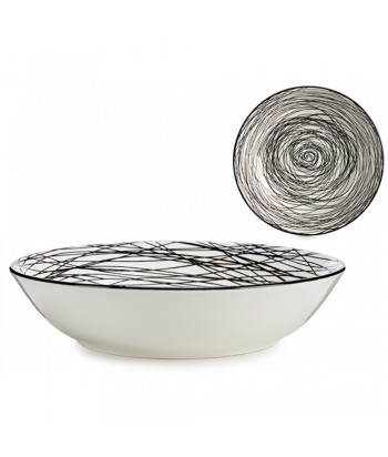 Porcelianinė sriubos lėkštė SCRIBBLE 20cm