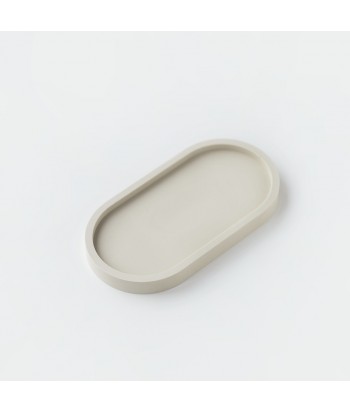 SART CRAFT dekoratyvinis ovalus padėkliukas BEIGE 18x9.5cm